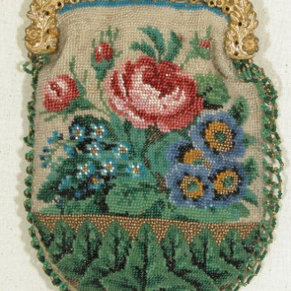 Beaded purse 1850-60, Snowshill Collection