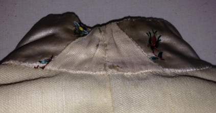 Reverse Collar View, 1780-90 waistcoat