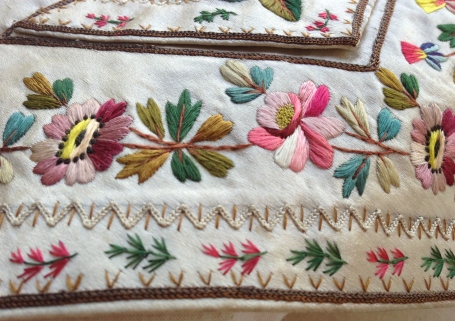 Embroidery,1780-90 waistcoat
