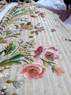 Embroidered waistcoat, 1775-85