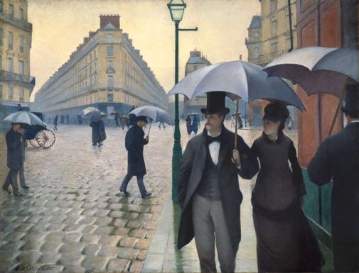 Gustave Caillebotte, Paris Street Rainy Day, 1877