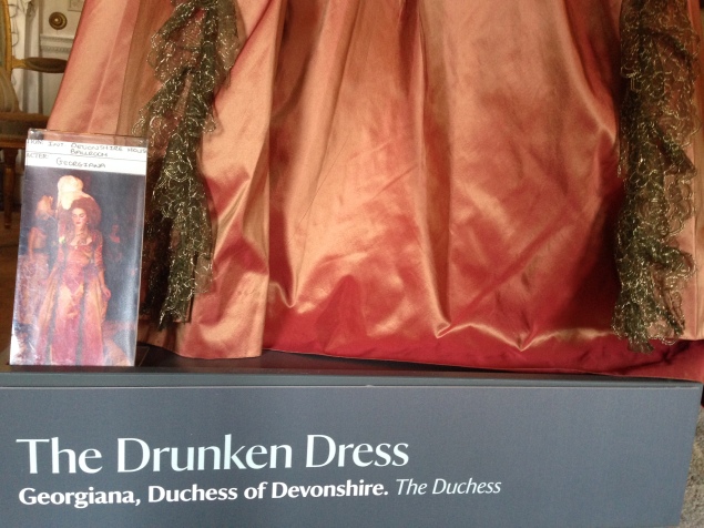 'The Drunken Dress', The Duchess exhibition at Berrington Hall, April 1st - June 31st 2014